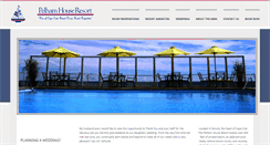 Desktop Screenshot of pelhamhouseresort.com